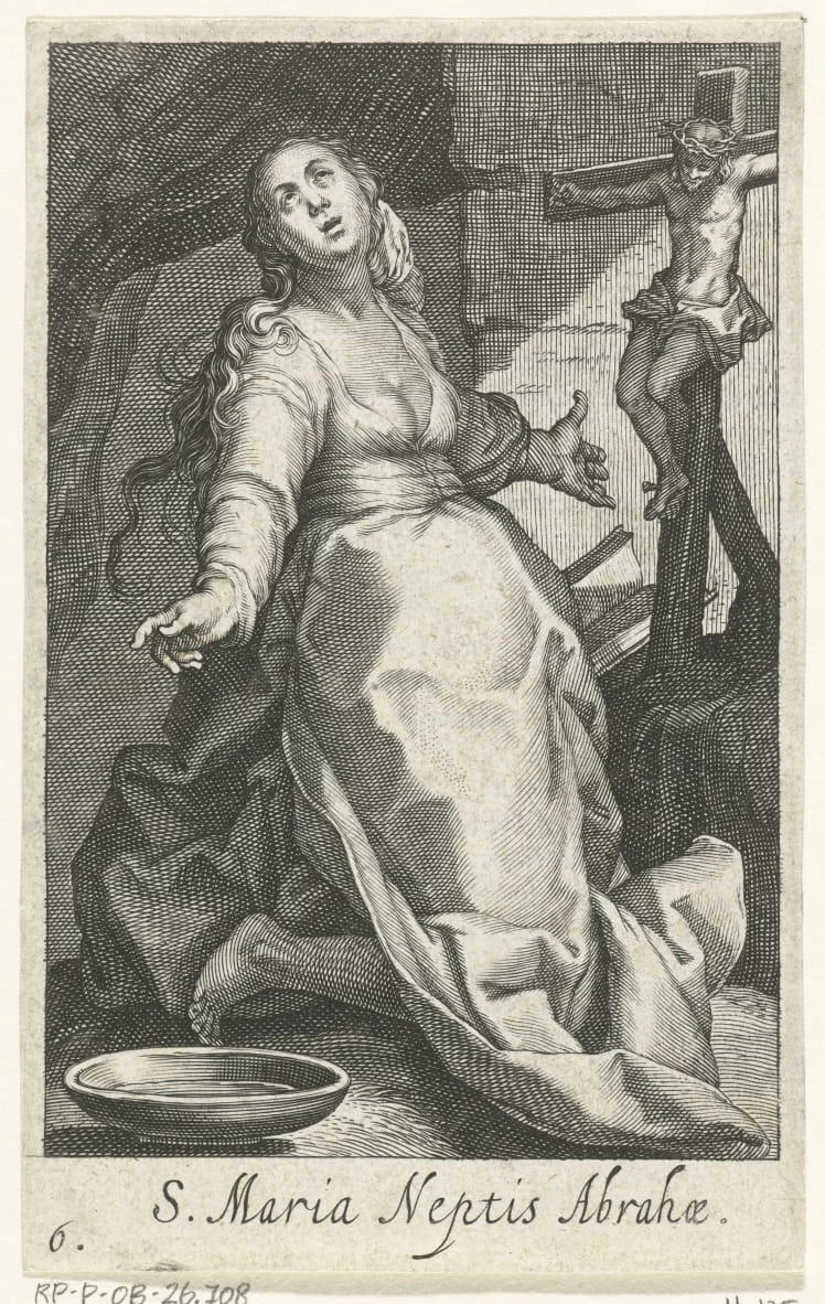 Santa Maria nipote di Abramo come eremita - Rijks Museum, Amsterdam